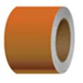 Diy Industries Floormark 4 In. X 100 Ft. - Orange-1 Roll 25-500-4100-628